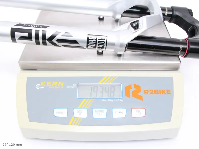 ROCKSHOX Suspension Fork 29in Pike Ultimate Charger 3.1 RC2 DebonAir+ ButterCups BOOST Tapered Silver-3