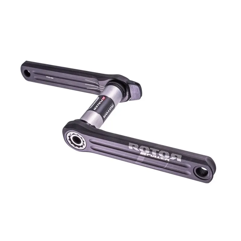 Rotor INpower  DM Powermeter Chainset Road Crank 172.5mm Black