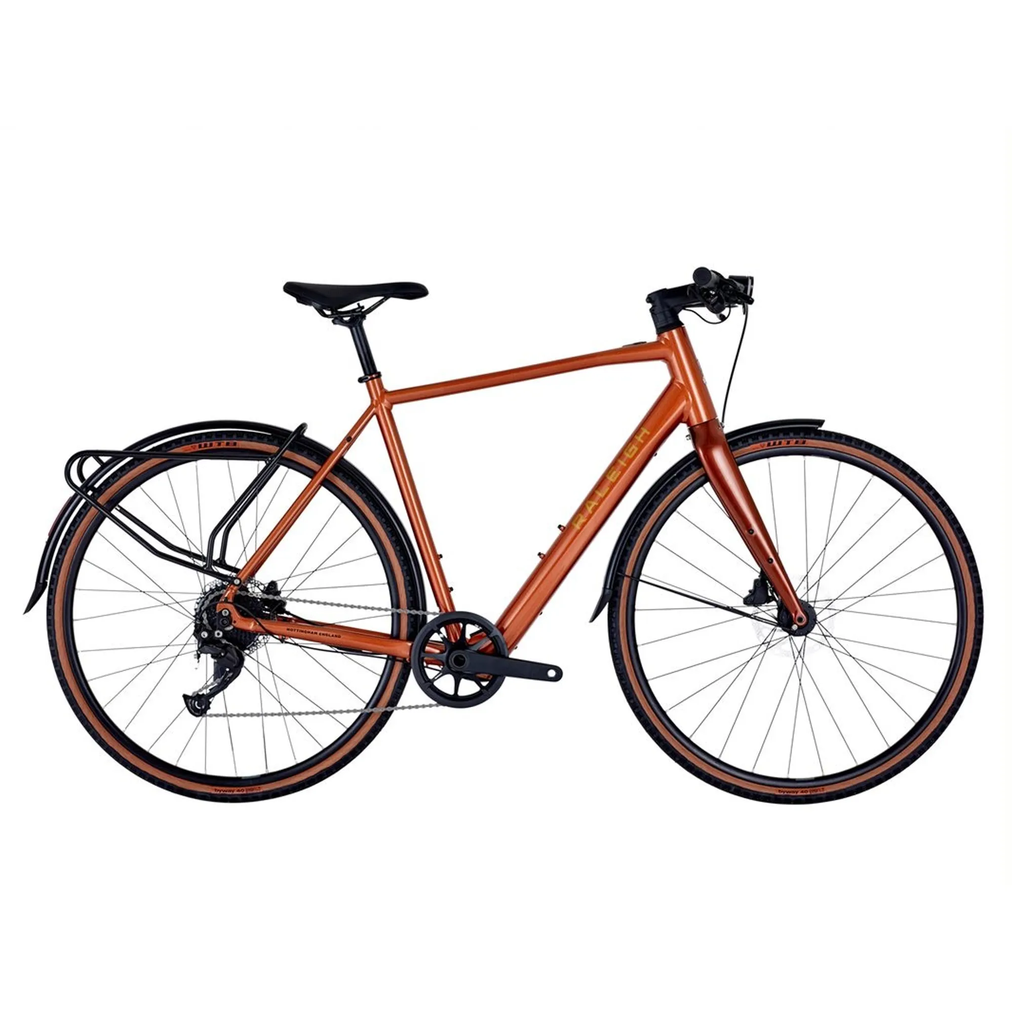 Raleigh Trace Electric Bike 2022 Copper