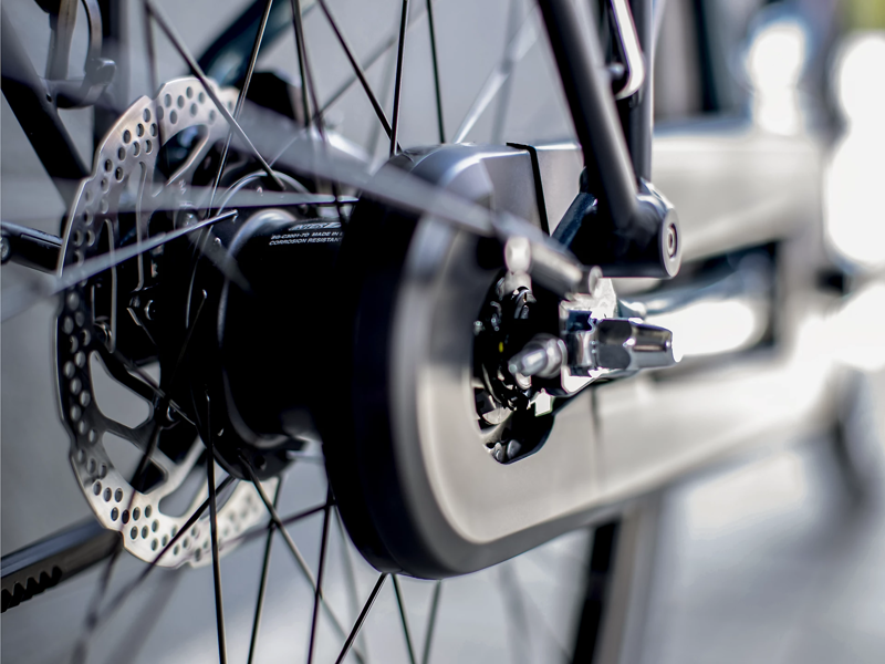 Trek District+ 1 Lowstep Electric Hybrid Bike 2023 Dark Aquatic-4