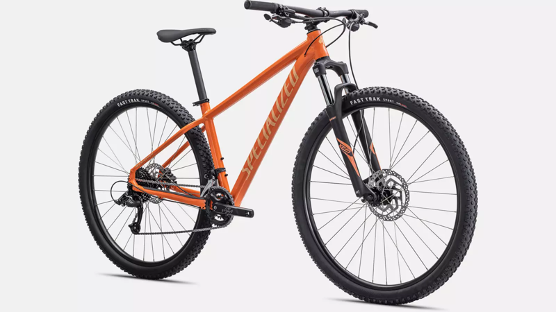 Specialized Rockhopper Sport 27.5 Hardtail Mountain Bike 2024 Gloss Blaze/Ice Papaya-1