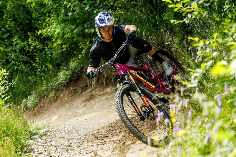 Santa Cruz Bronson CC X0 AXS Mountain Bike 2025 Root Beer-4