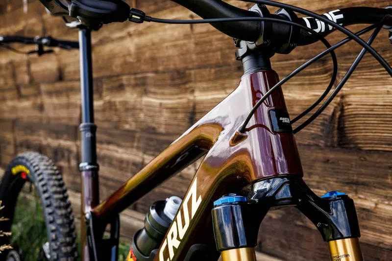 Santa Cruz Bronson CC X0 AXS Mountain Bike 2025 Root Beer-1