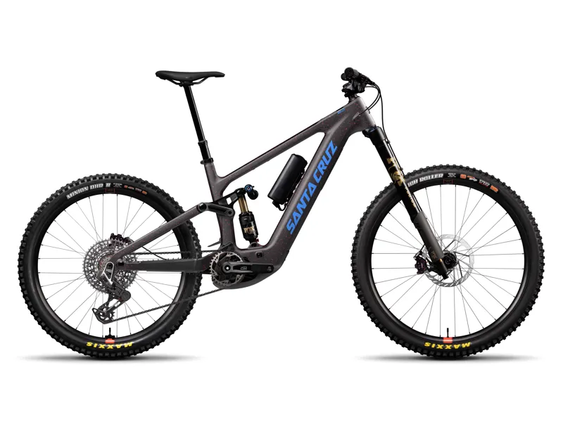 Santa Cruz Bullit CC Podium Electric Bike Medium 2026 Black/Purple Splatter
