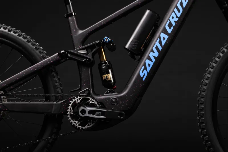 Santa Cruz Bullit CC Podium Electric Bike Medium 2026 Black/Purple Splatter-2