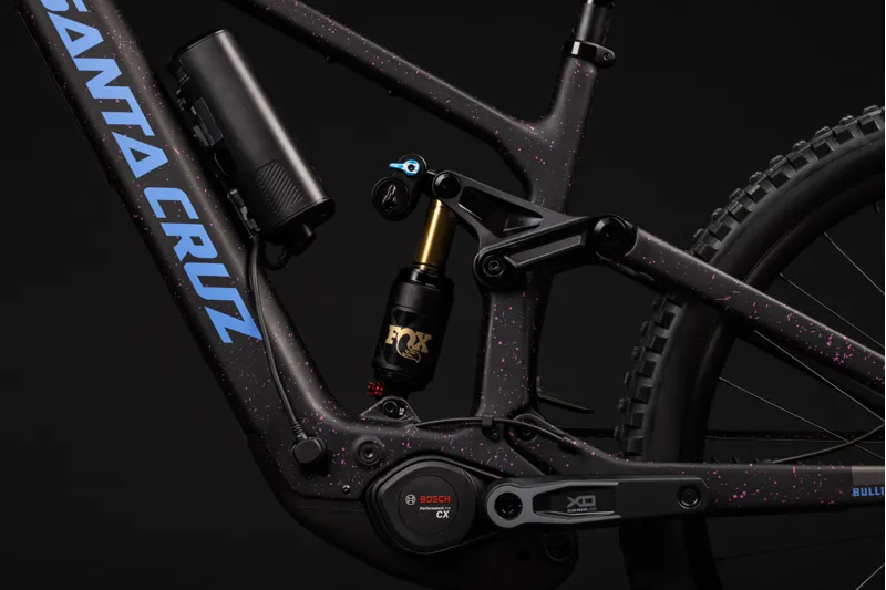 Santa Cruz Bullit CC Podium Electric Bike Medium 2026 Black/Purple Splatter-3