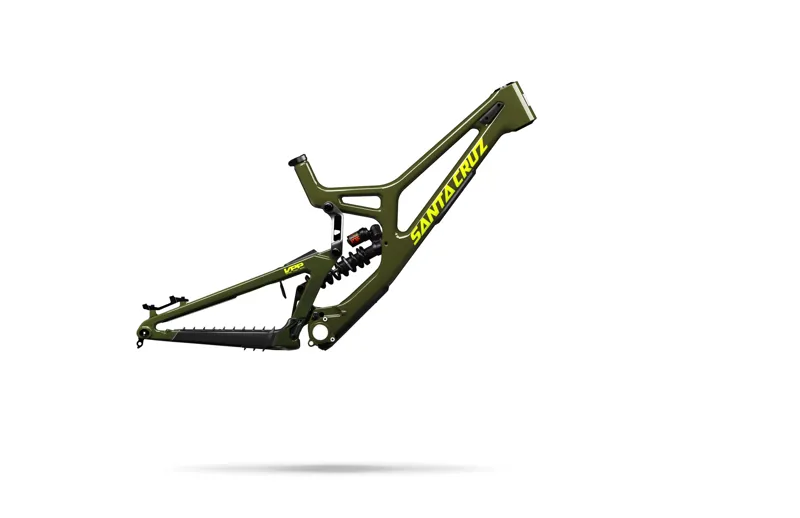 Santa Cruz V10 Down Hill Frame Set 2026 Green