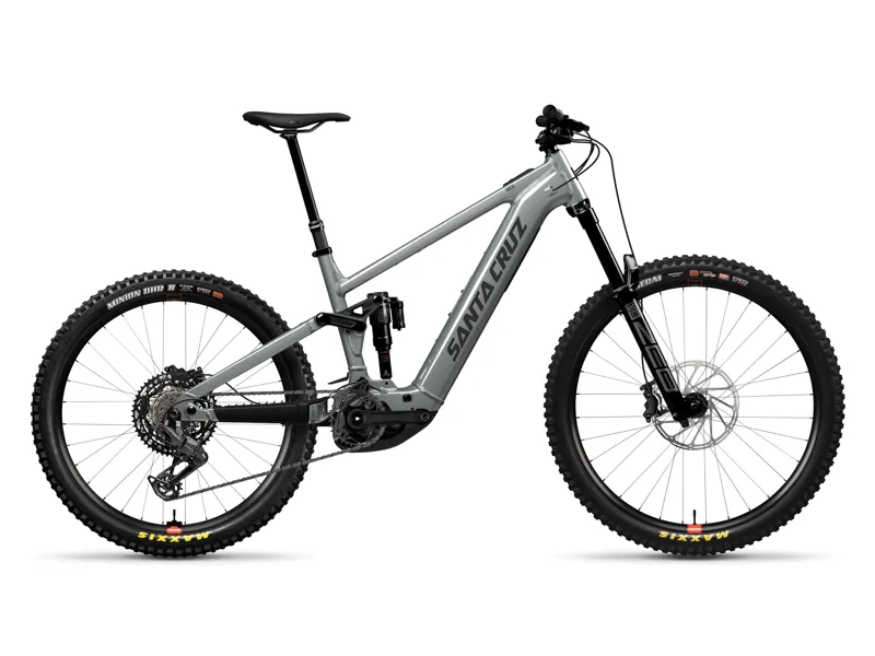 Santa Cruz Vala AL 70 Electric Bike 2026 Gloss Lunar Grey