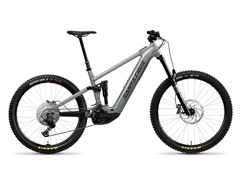 Santa Cruz Vala AL Deore Electric Bike 2026 Gloss Lunar Grey
