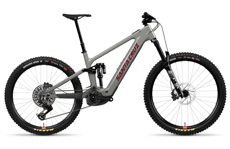 Santa Cruz Vala C MX 90 Electric Bike 2026 Gloss Grey