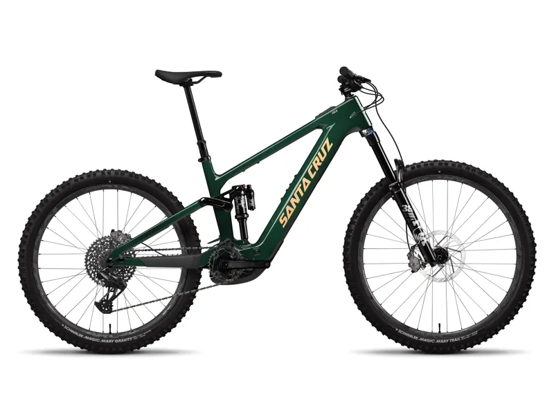 Santa Cruz Vala C S Electric Bike 2025 Midnight Green