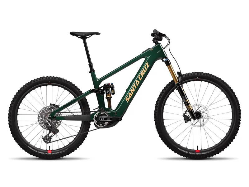 Santa Cruz Vala CC X0 AXS RSV Electric Bike 2025 Midnight Green