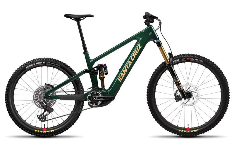 Santa Cruz Vala CC X0 AXS RSV Electric Bike 2026 Midnight Green
