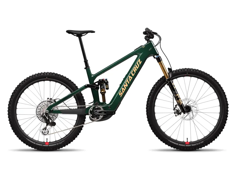Santa Cruz Vala CC XX AXS RSV Electric Bike 2025 Midnight Green