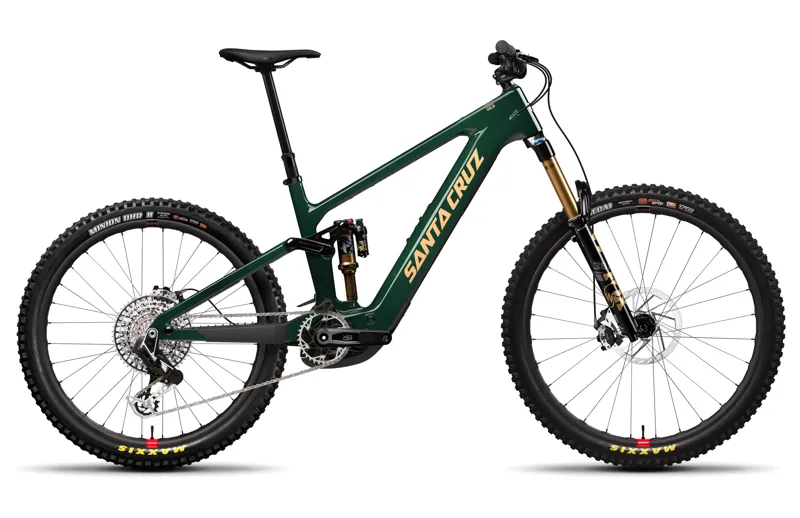 Santa Cruz Vala CC XX AXS RSV Electric Bike 2025 Midnight Green