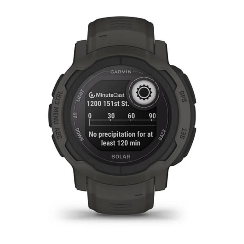 Garmin Instinct 2 Solar GPS Smartwatch One Size Graphite-8