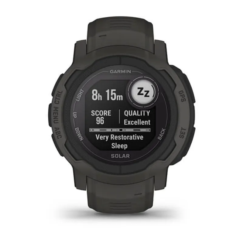 Garmin Instinct 2 Solar GPS Smartwatch One Size Graphite-11