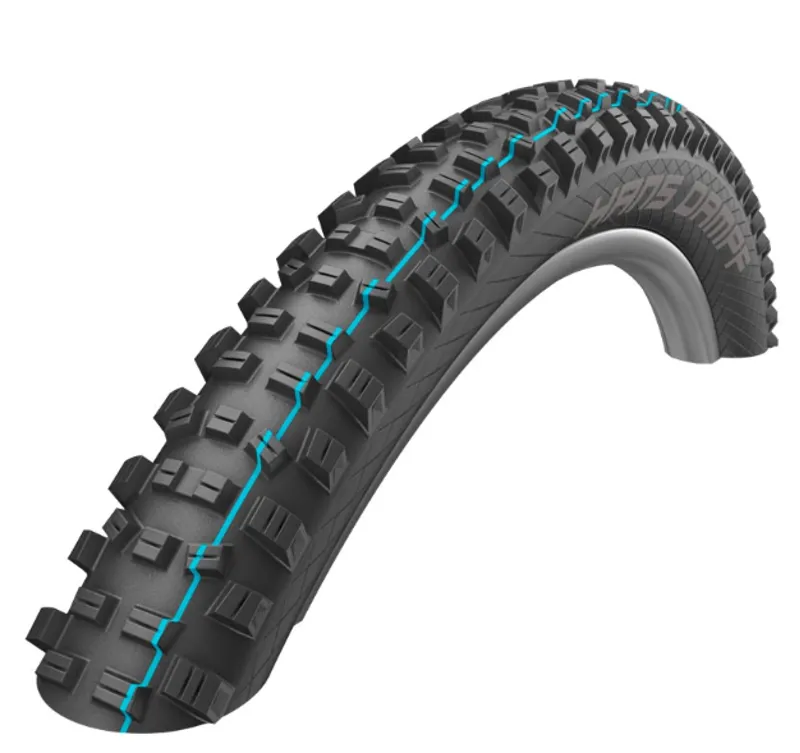 Schwalbe Hans Dampf ADDIX Evolution Super Trail SpeedGrip 29x2.60 Folding TLE Tyre Black