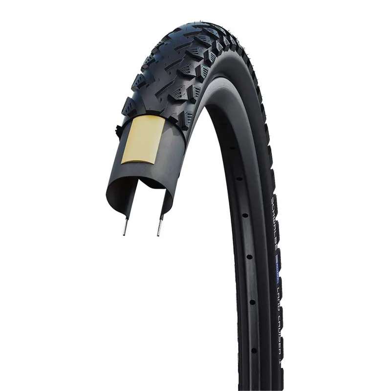 Schwalbe Land Cruiser 24x1.75 Wire Tyre SBC KGuard TwinSkin Black-2