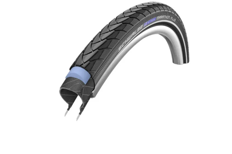 Schwalbe Marathon+ 700x35 Wire Tyre Smart Guard Endurance Black/Reflex