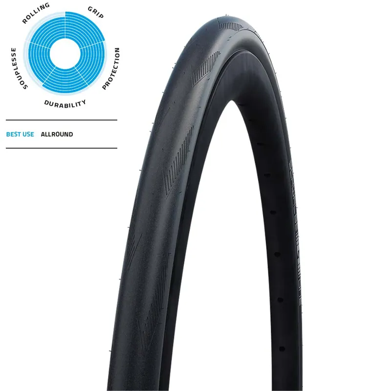 Schwalbe One Performance 700x25c Folding Tyre Addix Performance Black
