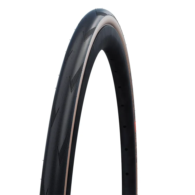 Schwalbe Pro One Evolution Super Race V-Guard ADDIX Race TLE 700x28c Road Tyre Black/Skinwall