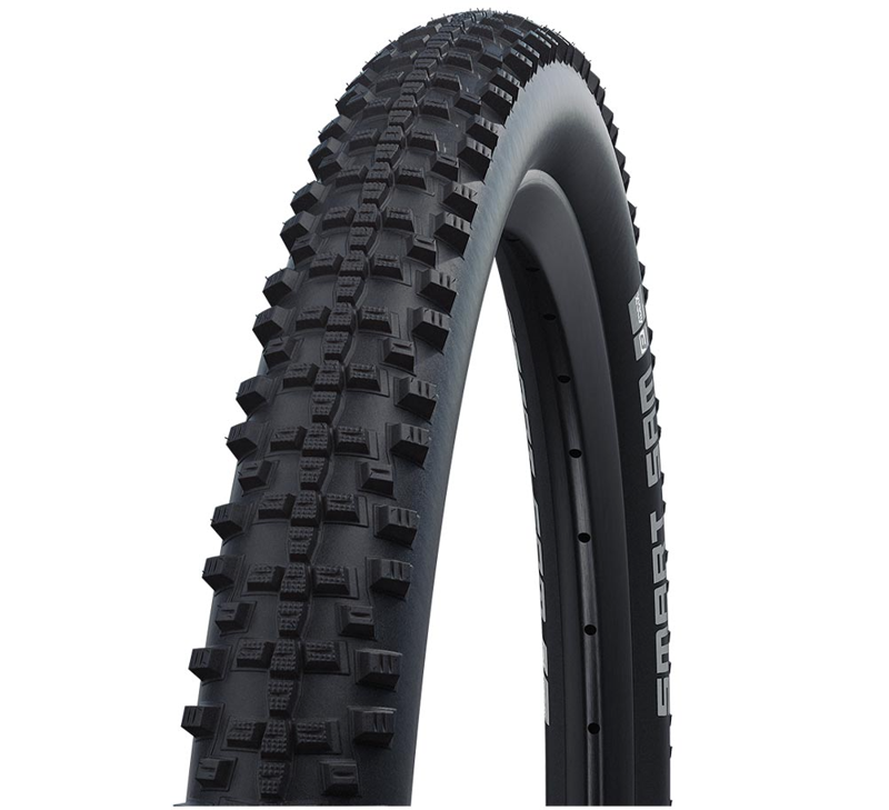 Schwalbe Smart SamPlus  27.5 Wire Tyre Addix Double Defence GreenGuard SnakeSkin Black