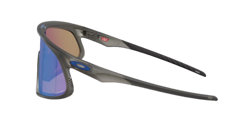 Oakley RSLV Sunglasses Matte Grey Smoke/Prizm Sapphire-2