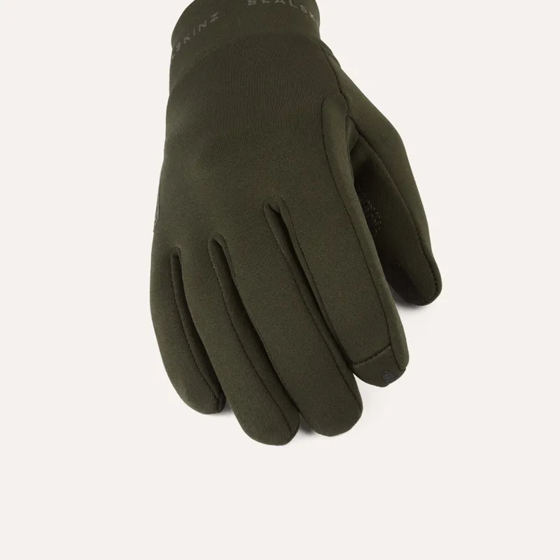 SealSkinz Acle Water Repellent Nano Fleece Glove Olive-1
