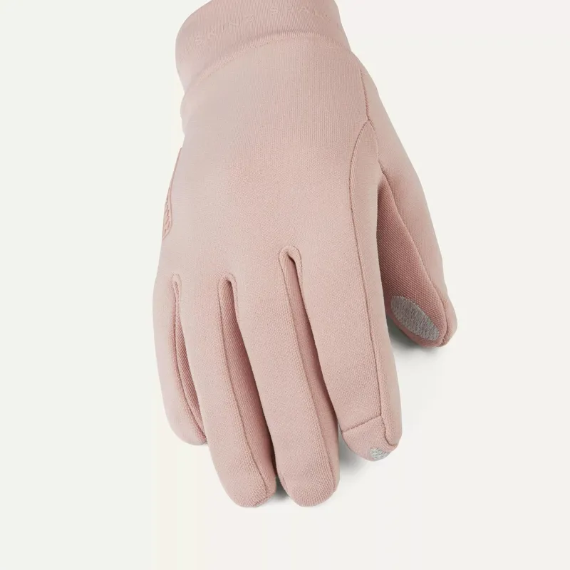 SealSkinz Acle Womens Water repellent Nano Fleece Glove Pink-1