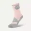 SealSkinz Bircham Waterproof All Weather Ankle Length Sock Pink/Grey Marl