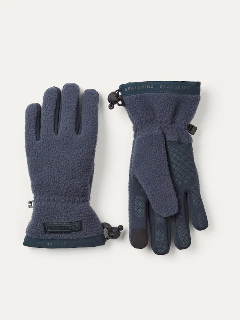 SealSkinz Hoveton Waterproof Heavy Sherpa Fleece Glove Navy