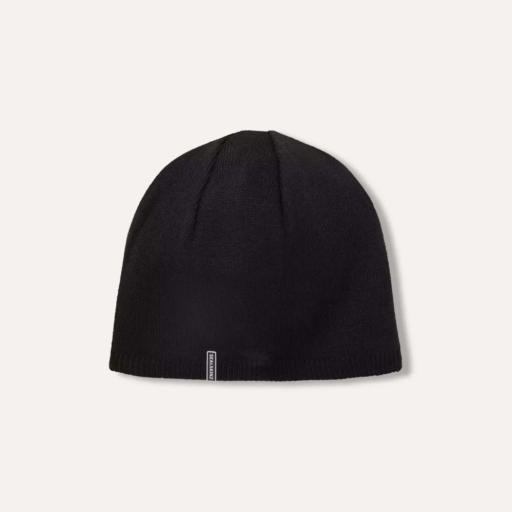 Image of SealSkinz Cley Waterproof Cold Weather Beanie Black