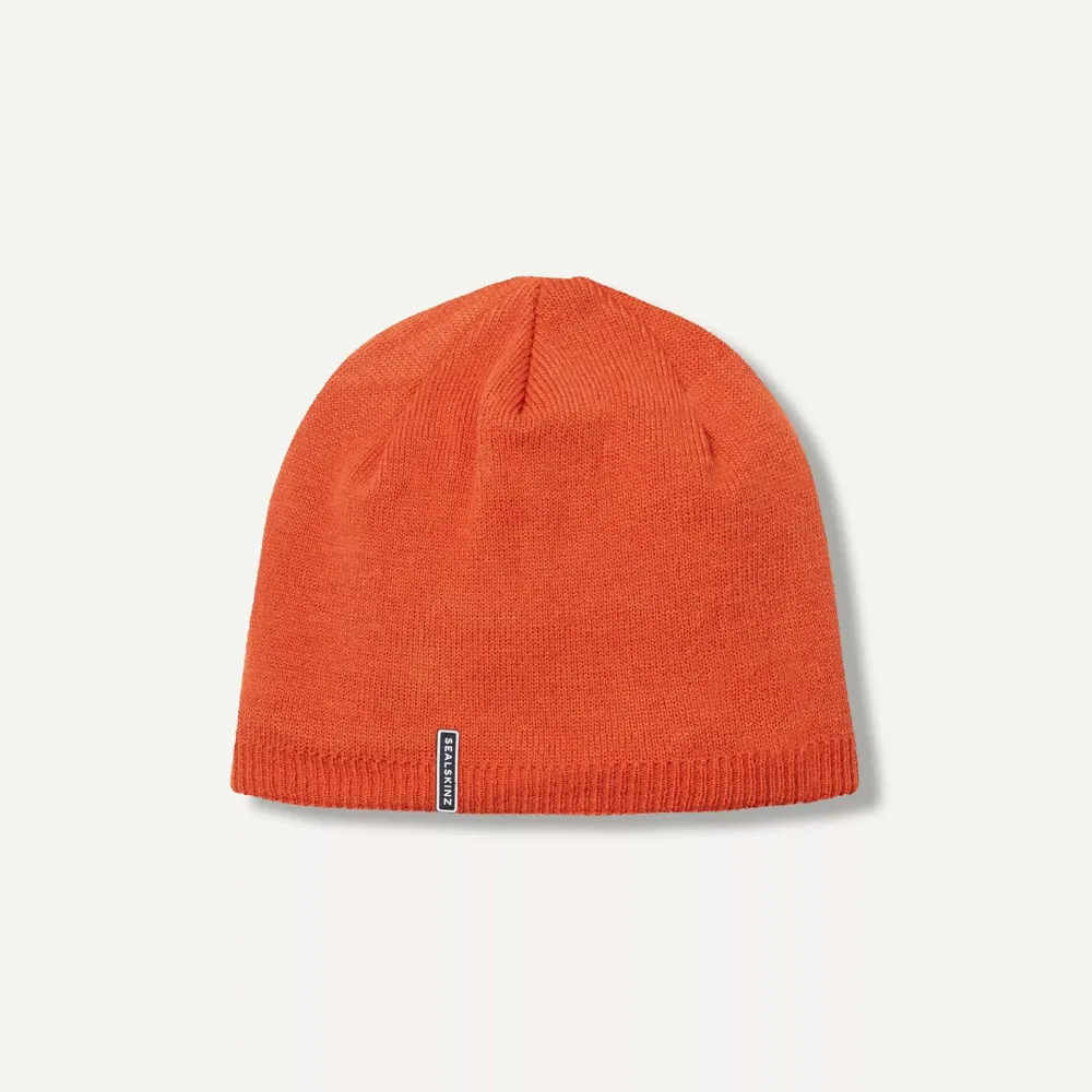 Image of SealSkinz Cley Waterproof Cold Weather Beanie Orange