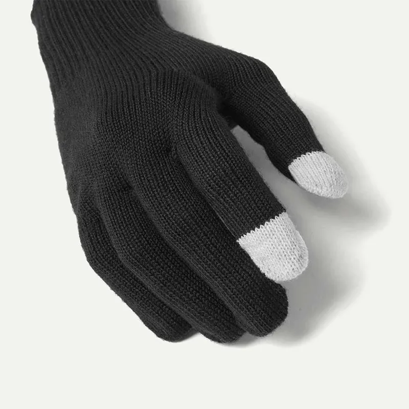 SealSkinz Hanworth Solo Merino Glove Black-1