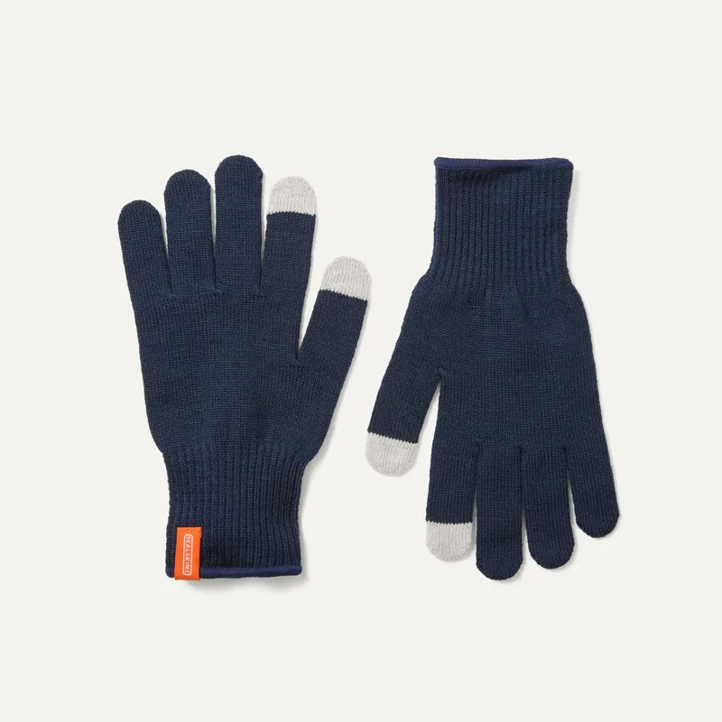 SealSkinz Hanworth Solo Merino Glove One Size Navy