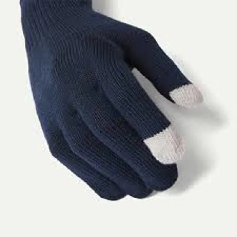 SealSkinz Hanworth Solo Merino Glove One Size Navy-1