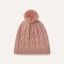 SealSkinz Hemsby Waterproof Cold Weather Cable Knit Bobble Hat Pink