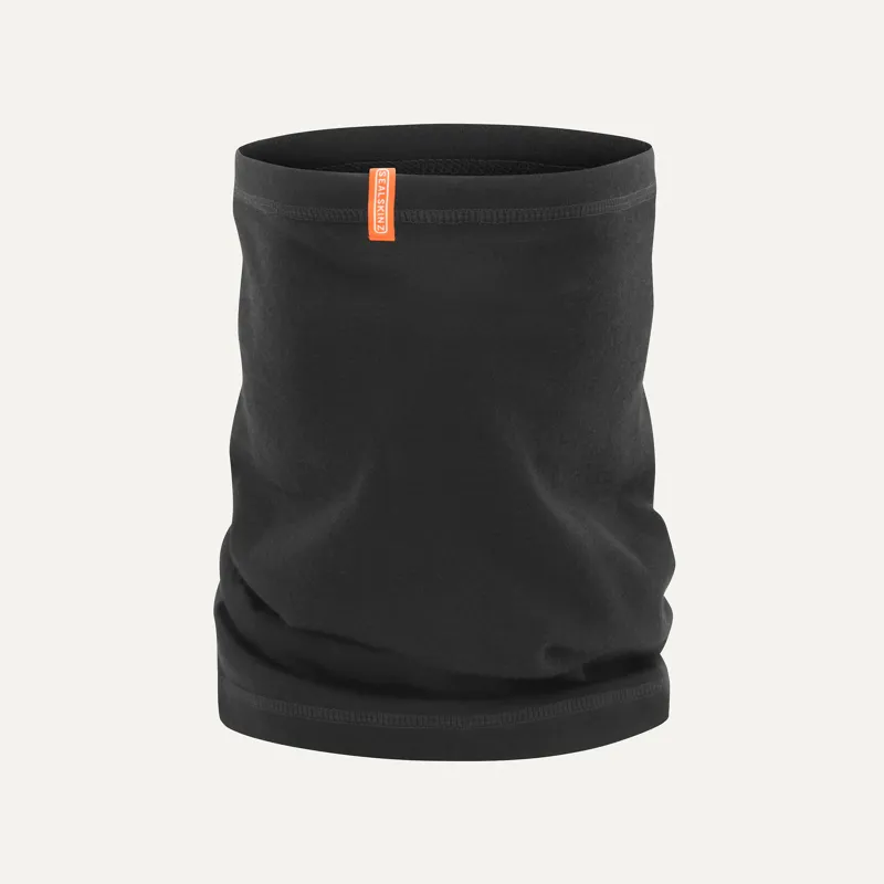 SealSkinz Hevingham Solo Merino Neck Warmer One Size Black