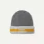 SealSkinz Holkham Waterproof Cold Weather Striped Roll Cuff Beanie Grey