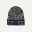 SealSkinz Horsey Waterproof Twisted Yarn Beanie Black/White/Navy