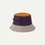 SealSkinz Lynford Waterproof Canvas Bucket Hat Navy/Yellow/Beige