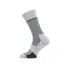 SealSkinz Thurton Solo QuickDry Mid Length Sock Grey/White/Red