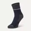 SealSkinz Thurton Solo QuickDry Mid Length Sock Navy/Grey Marl