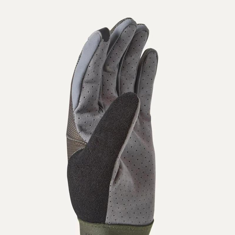 SealSkinz Paston Perforated Palm Glove Olive-2