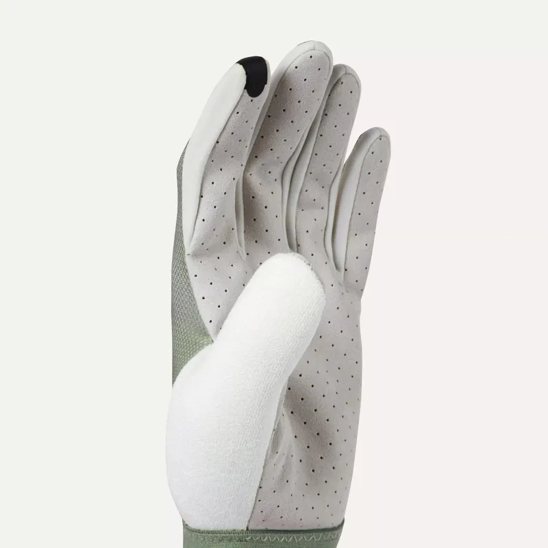 SealSkinz Paston Women's Perforated Palm Glove Green-2