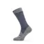 SealSkinz Raynham Waterproof All Weather Mid Length Sock Navy Blue/Grey Marl