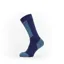 SealSkinz Runton Waterproof Cold Weather Mid Length Sock With Hydrostop Navy Blue/Red