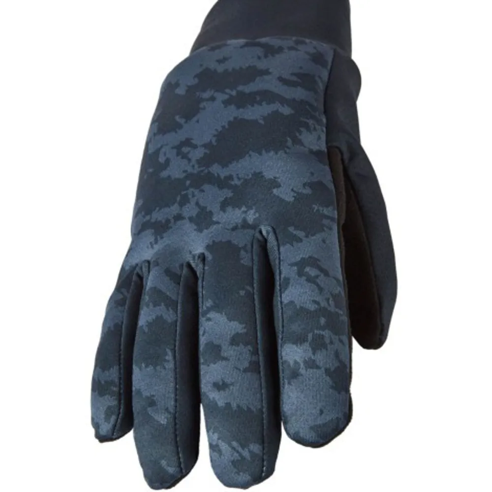 SealSkinz SealSkinz Ryston Water Repellent Skinz Print Nano Fleece Gloves Navy