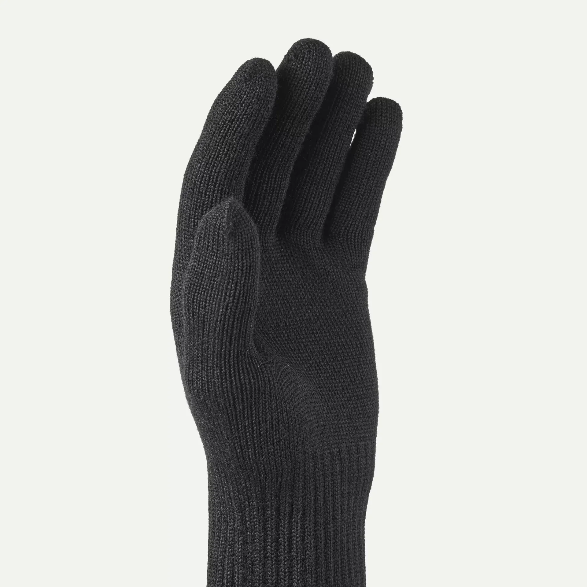 SealSkinz Stody Solo Merino Gloves One Size Black
